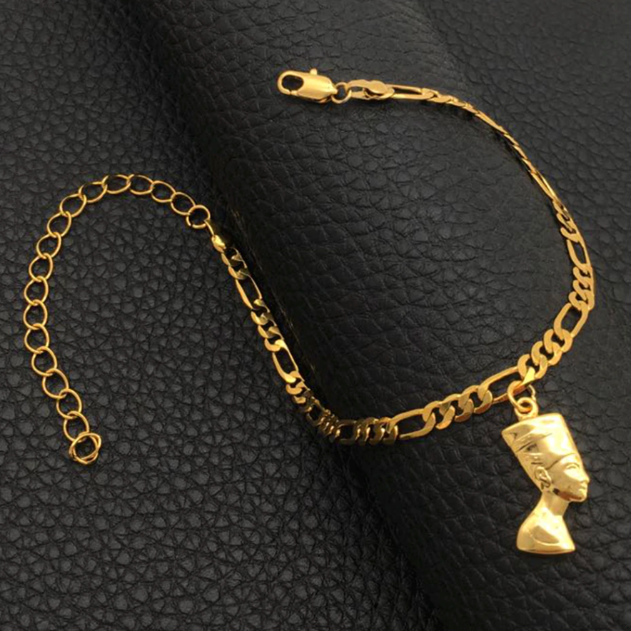 Queen Nefertiti Bracelet Anklet MelanatedApproval