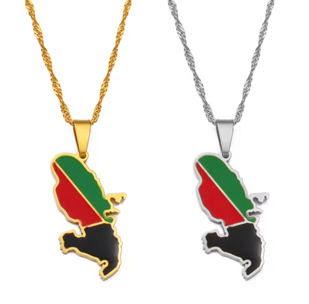 Martinique Flag Chain