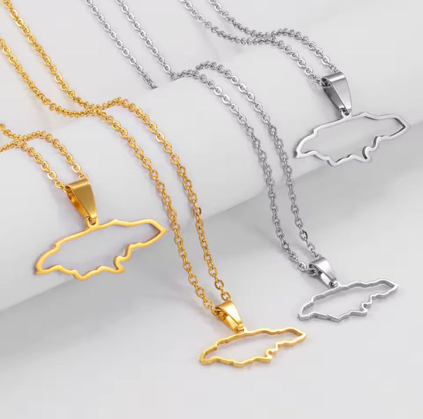 Jamaica Solid Outline Chain