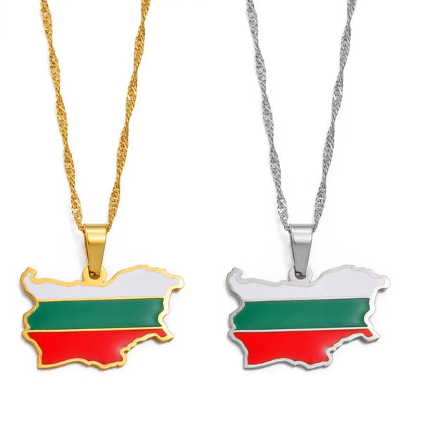 The Republic of Bulgaria Flag Chain