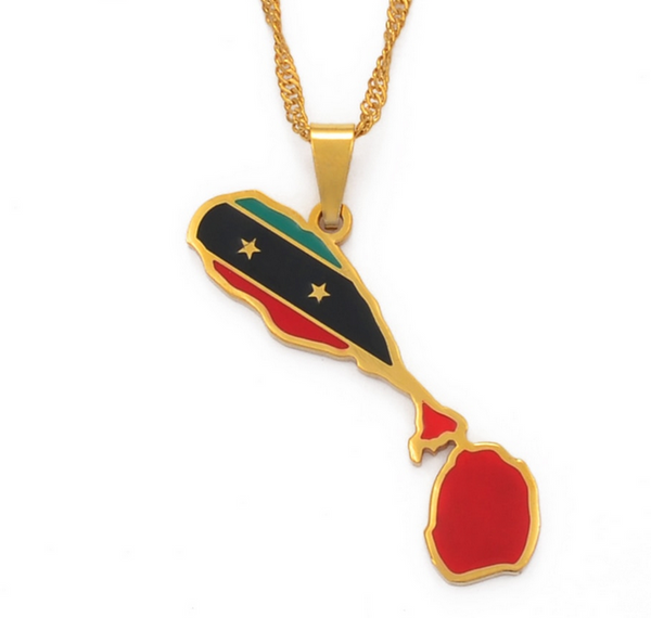 St. Kitts and Nevis Flag Chain