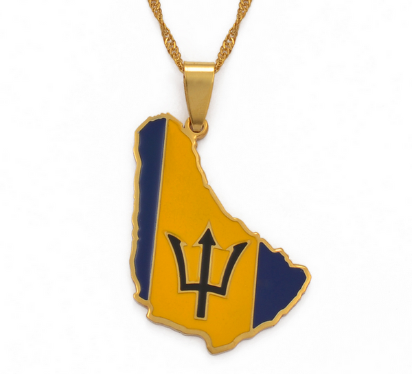 Barbados Flag Chain
