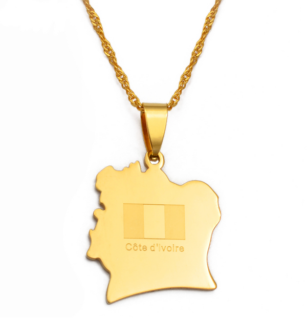 Ivory Coast Solid Flag Chain