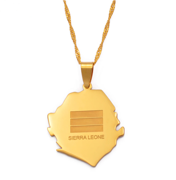 Sierra Leone Solid Flag Chain