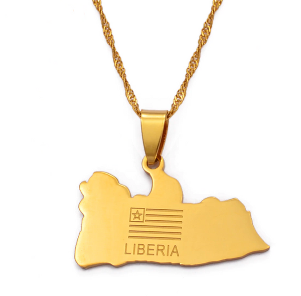Liberia Solid Flag Chain