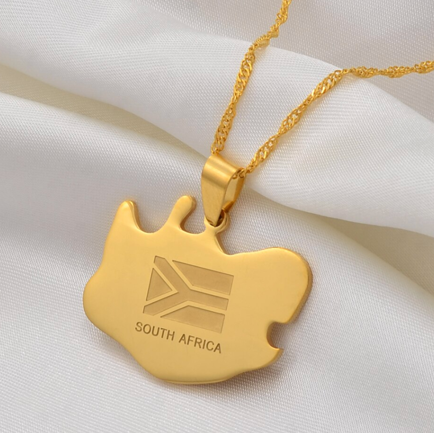 South Africa Solid Flag Chain