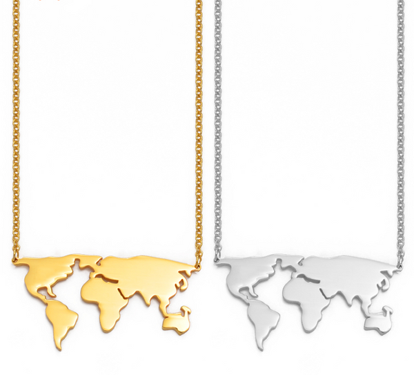 Solid World Map Chain