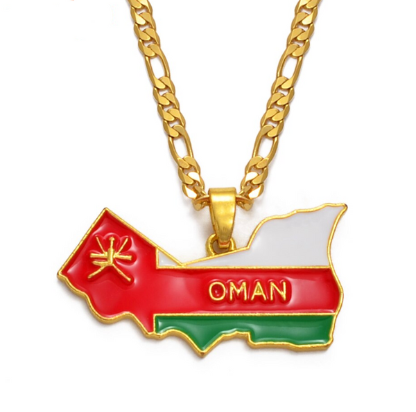 Oman Flag Chain