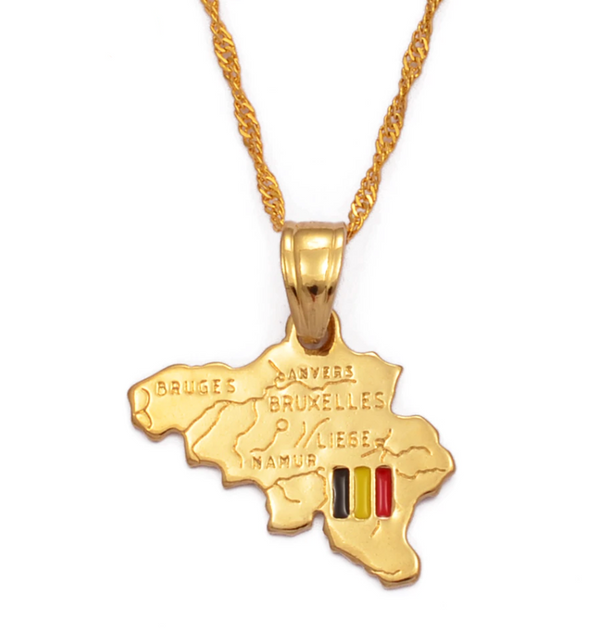 Belgium Solid Flag Chain