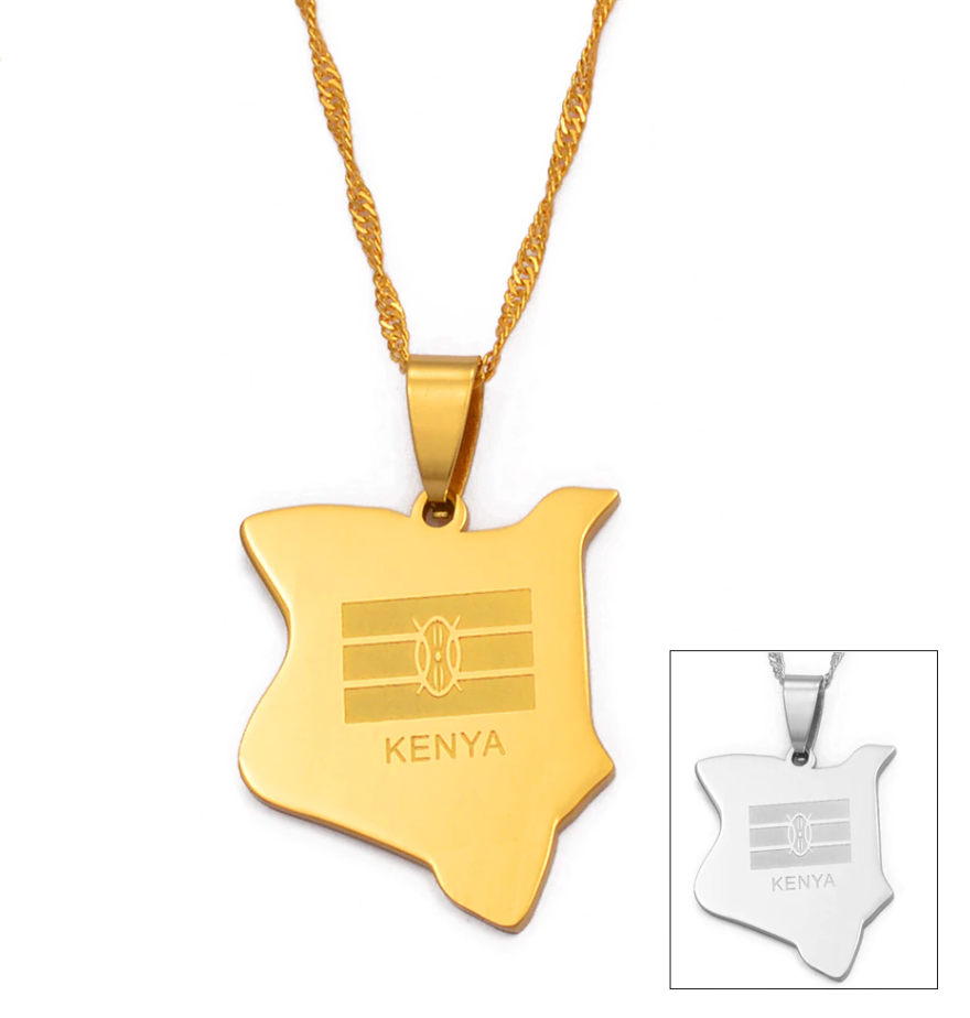 Kenya Solid Flag Chain