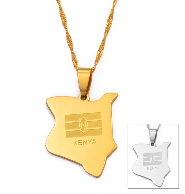 Kenya Solid Flag Chain