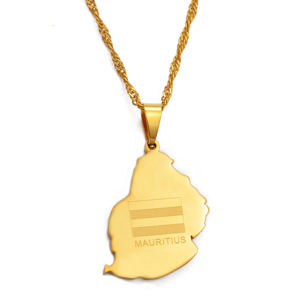 Mauritius Solid Flag Chain