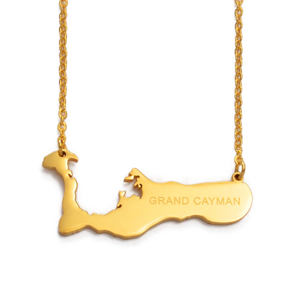 Cayman Islands Solid Word Chain