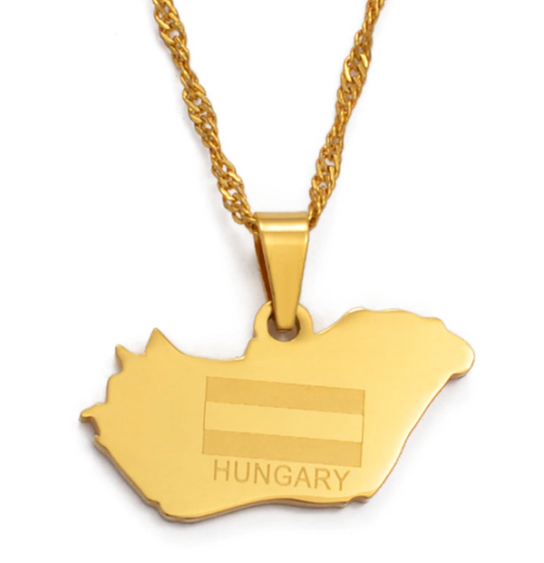 Hungary Solid Flag Chain