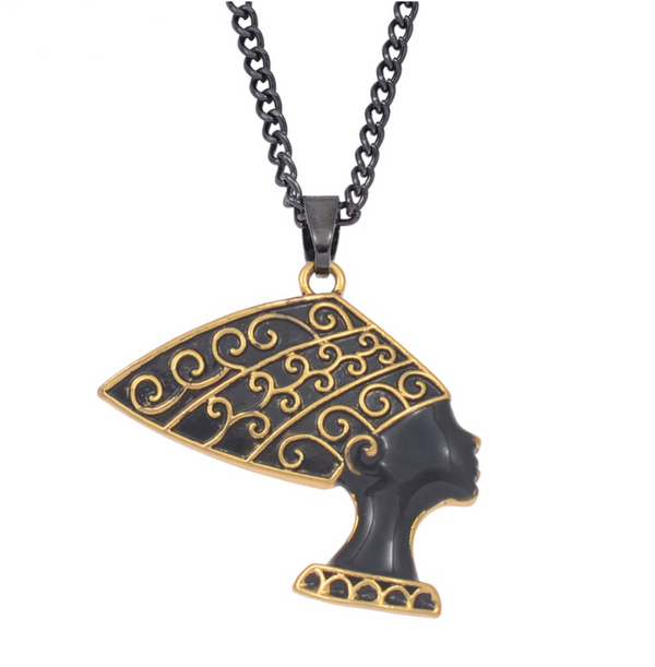 Egyptian Queen Nefertiti Head Wrap Chain