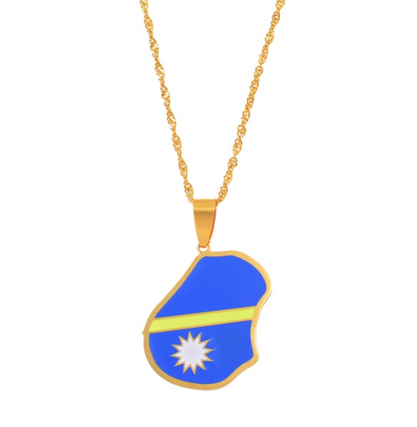 Nauru Flag Chain