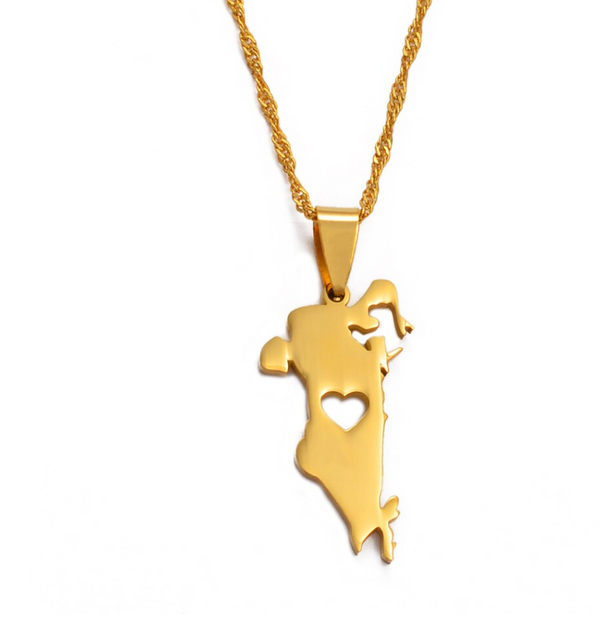 Bahrain Solid Heart Chain