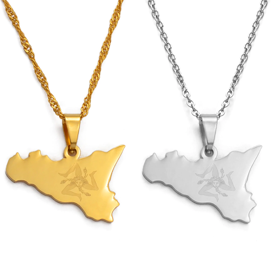 Sicily Solid Symbol Chain