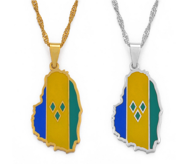 St. Vincent Flag Chain
