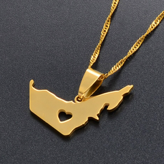 United Arab Emirates Solid Heart Chain