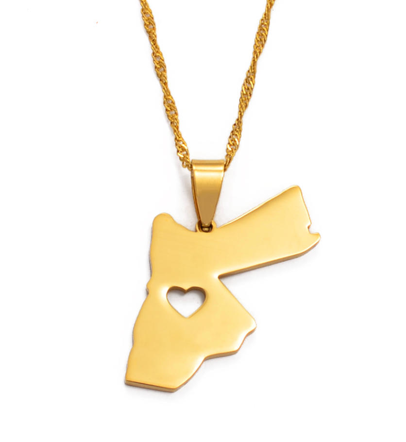 Jordan Solid Heart Chain