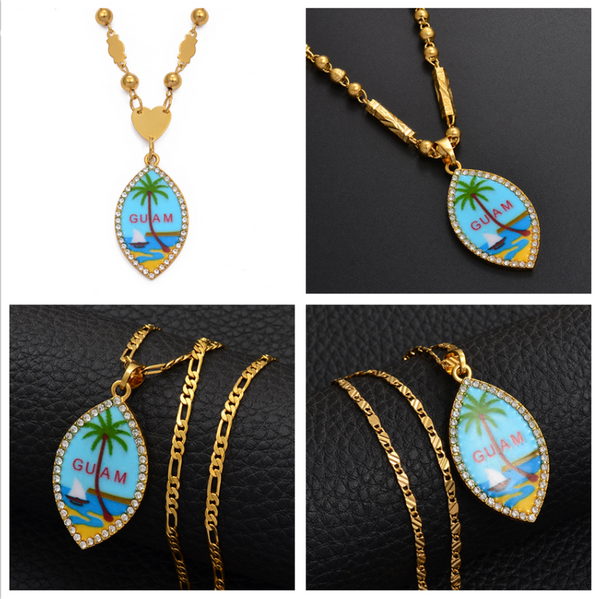 Guam Flag Chain