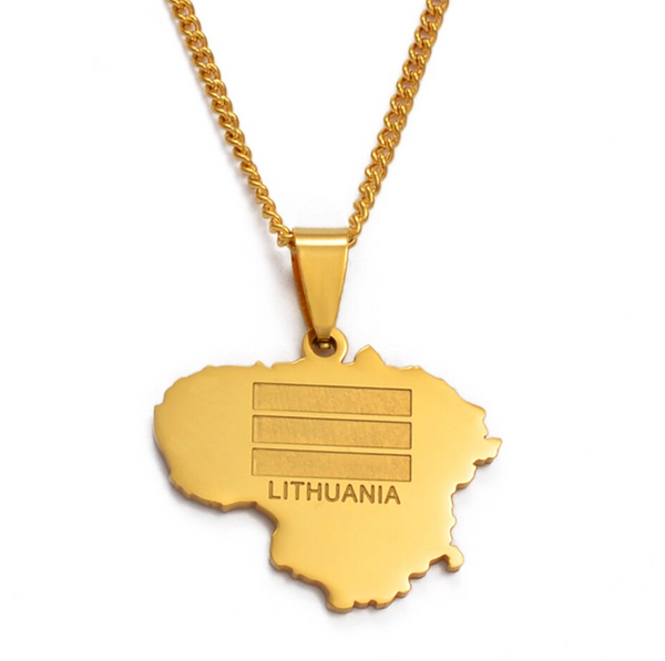 Lithuania Solid Word Chain