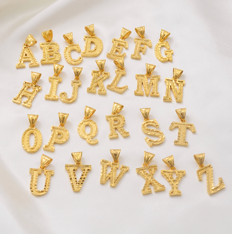 BOGO 50% off A-Z Small Letter Thin Chain