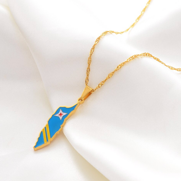 Aruba Flag Chain