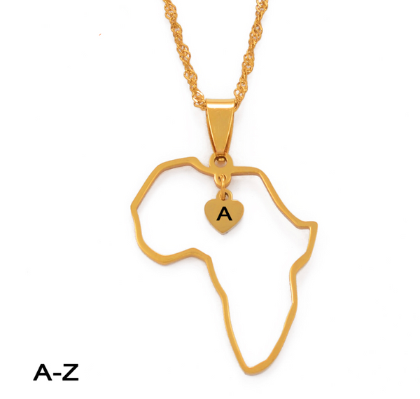 iHeart Africa Custom Letter Chain