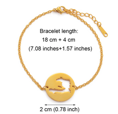 Haiti Outline Bracelet