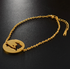 Haiti Outline Bracelet