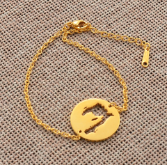 Haiti Outline Bracelet