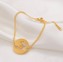 Haiti Outline Bracelet
