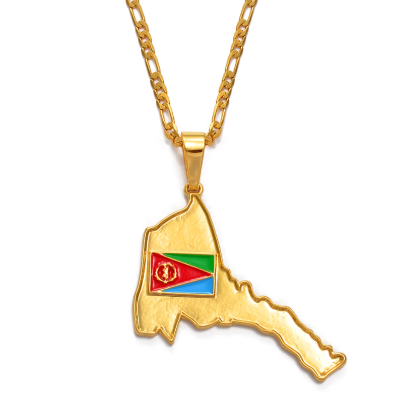 Eritrea Solid Flag Chain