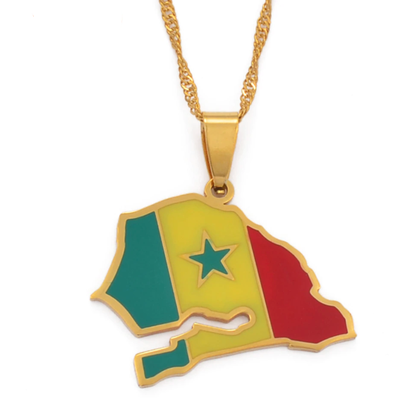 Senegal Flag Chain