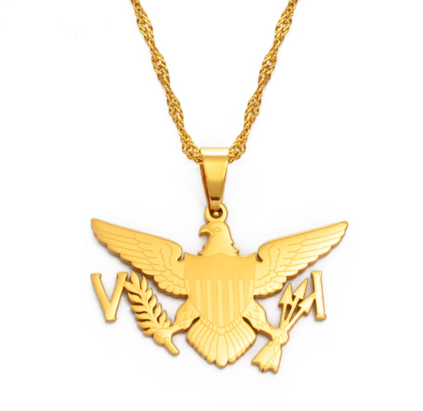 US Virgin Islands Symbol Chain
