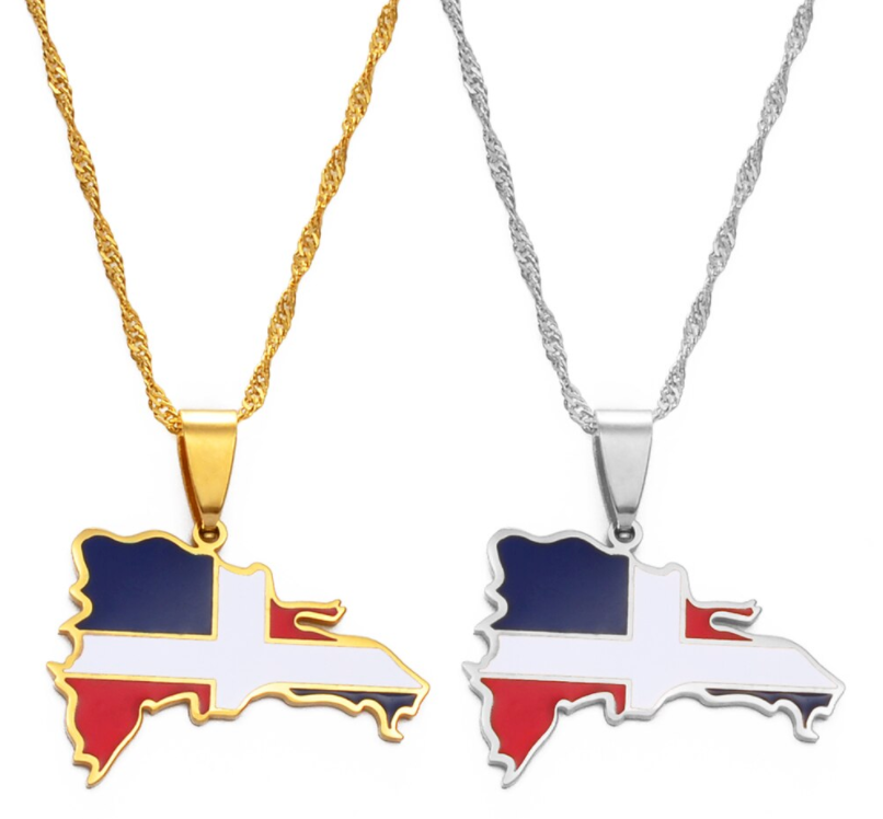 Dominican Republic Flag Chain