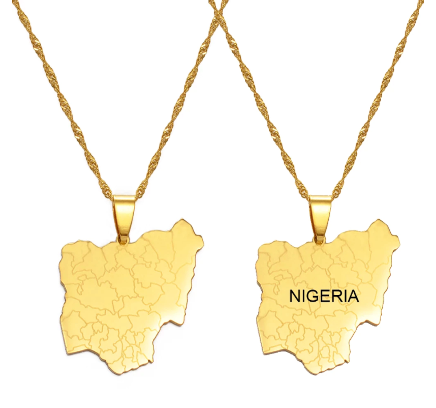 Nigeria City Outline Chain