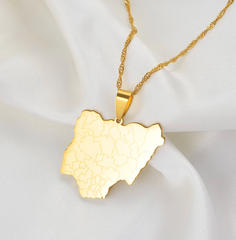 Nigeria City Outline Chain