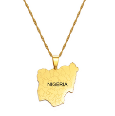 Nigeria City Outline Chain