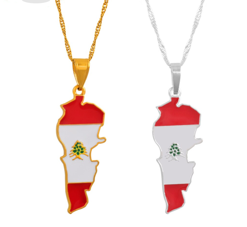 Lebanon Flag Chain