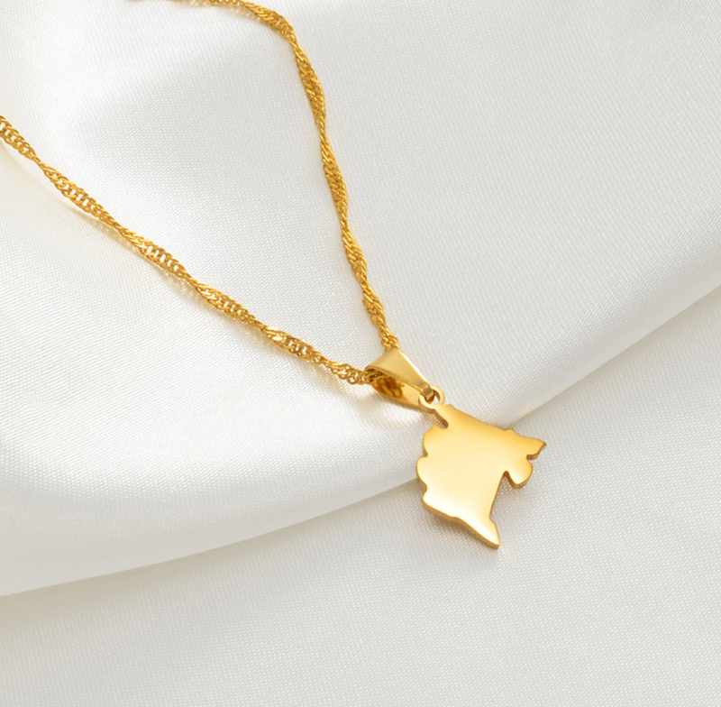 Montenegro Solid Map Chain