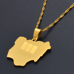 Nigeria Solid Flag Chain