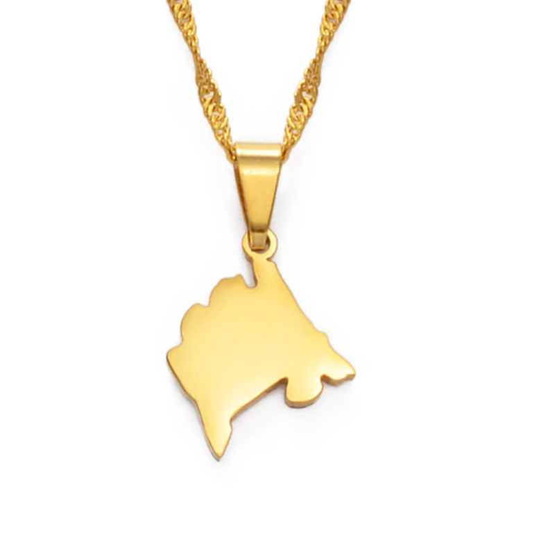 Montenegro Solid Map Chain