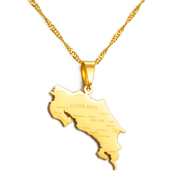 Costa Rica Solid Word Chain
