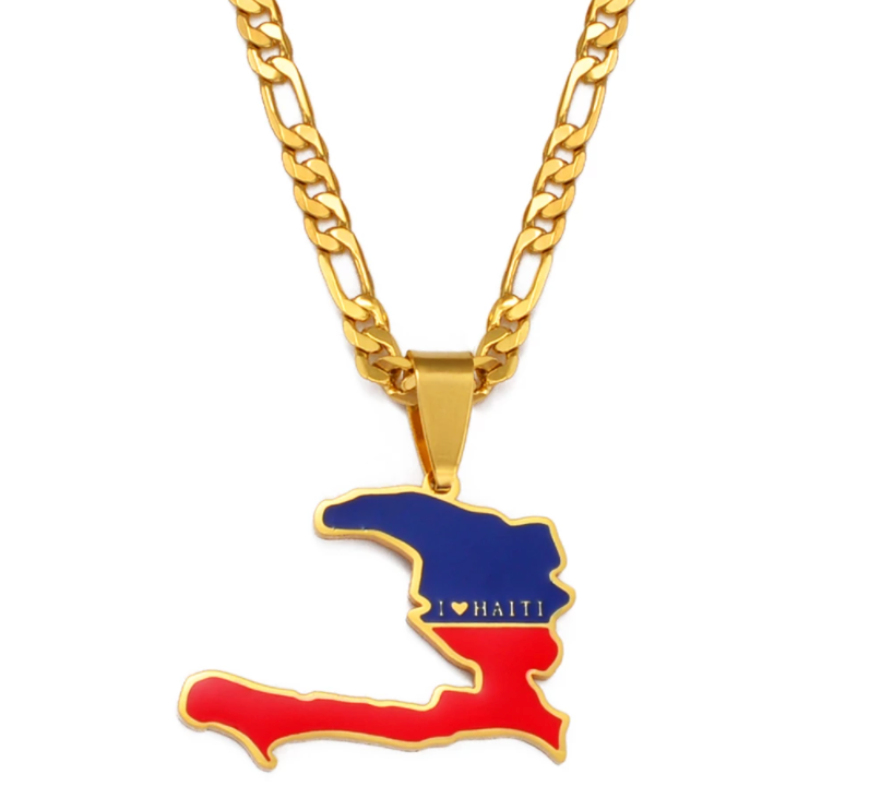 Haiti Flag Chain