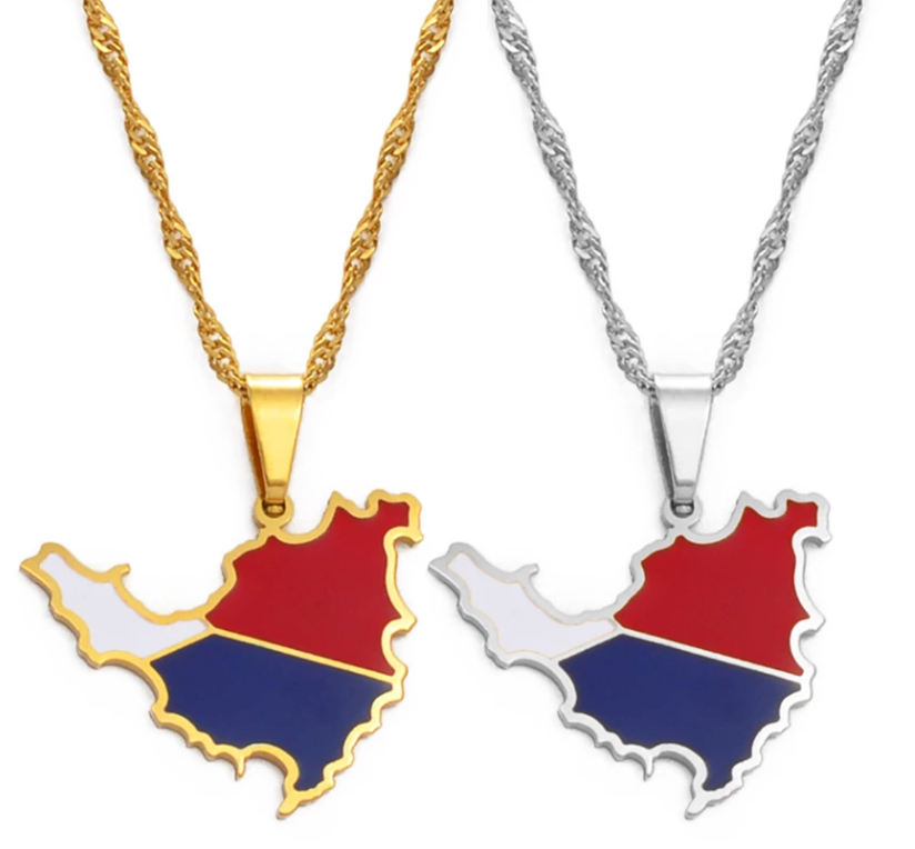 St. Martin Flag Chain