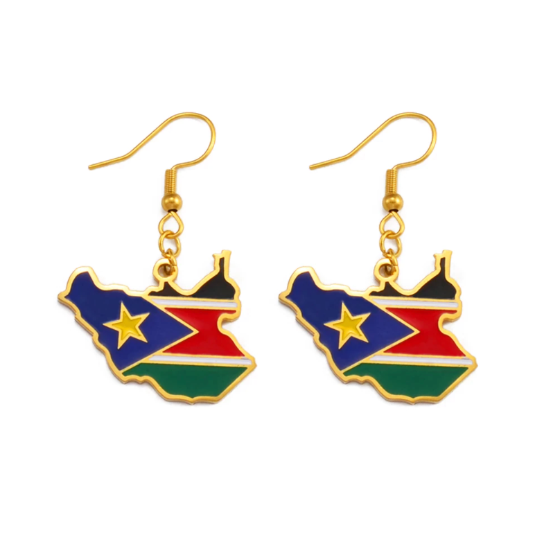 South Sudan Drop Earrings