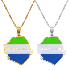 Sierra Leone Flag Chain